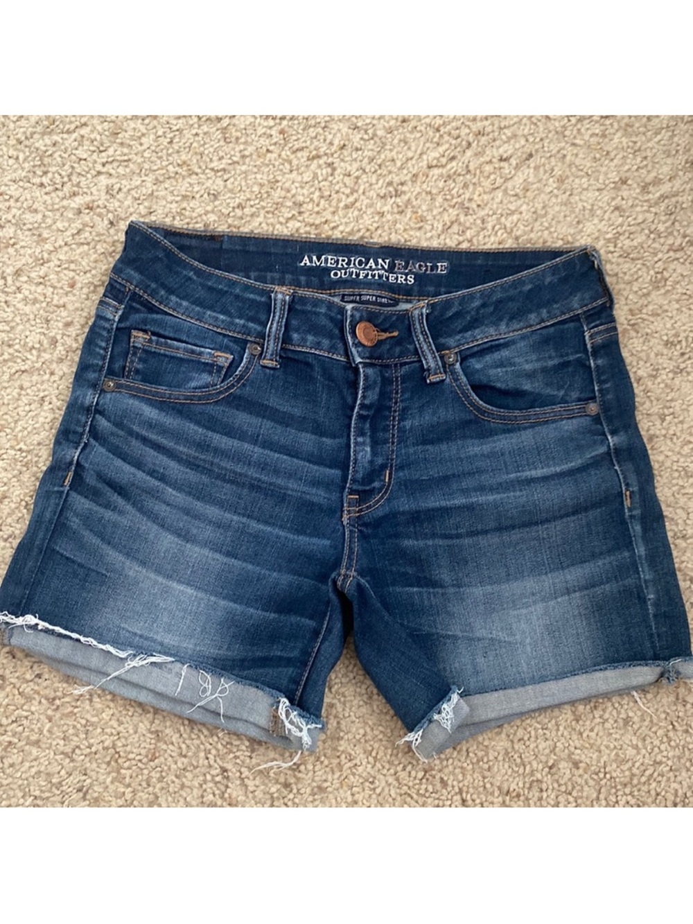 Super stretchy American eagle jean shorts
